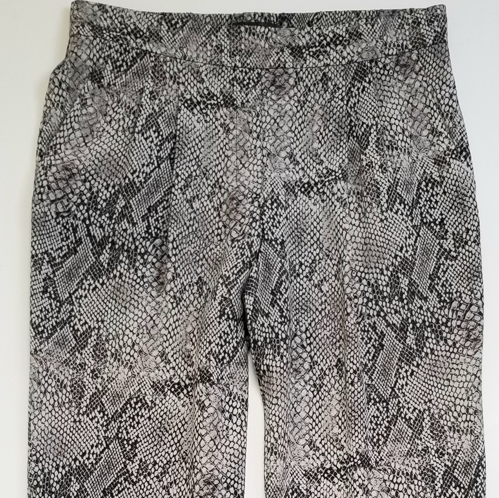 T. Babaton Python Print Silk Pants - image 3